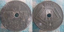 25 Centimes 1943 fl