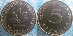 5 Pfennig 1950 D