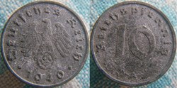 10 Reichspfennig 1940 A