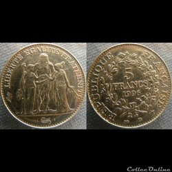 5 Francs 1996 Hercule