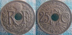 25 Centimes 1920
