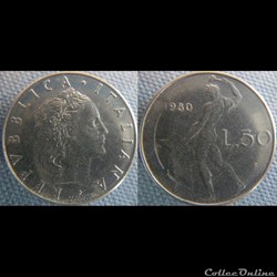 50 Lire 1980