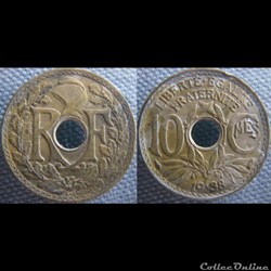 10 Centimes 1938