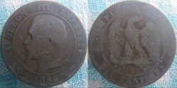 10 Centimes 1856 B