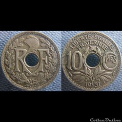 10 Centimes 1931