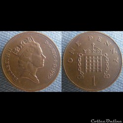 1 Penny 1992