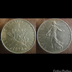 1 Franc 1974