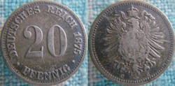 20 Pfennig 1875 G