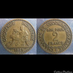 2 Francs 1925