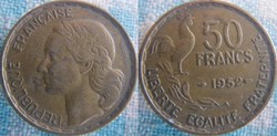 50 Francs 1952