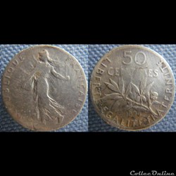50 centimes 1898