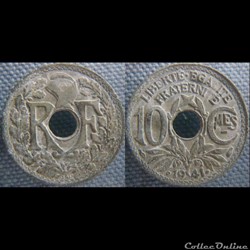 10 Centimes 1941