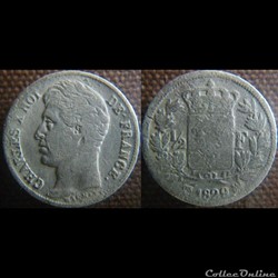 Demi Franc 1829 MA