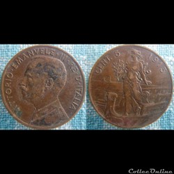 5 Centesimi 1913