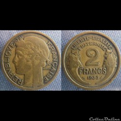 2 Francs 1933