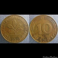 10 Pfennig 1978 F