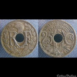 25 Centimes 1925