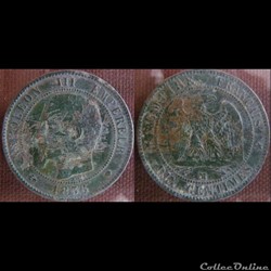 10 Centimes 1856 MA