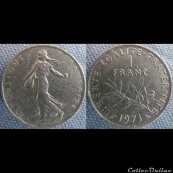 1 Franc 1971