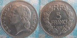 5 Francs 1933