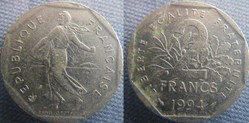 2 Francs 1994
