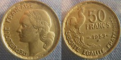 50 Francs 1953 B