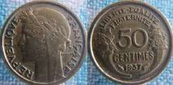 50 Centimes 1937