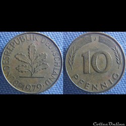 10 Pfennig 1979 J