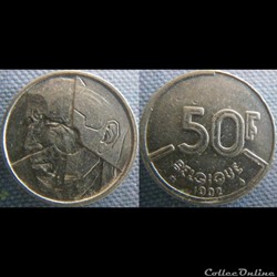 50 Francs 1992 fr