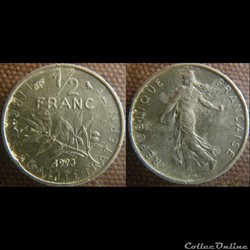 Demi Franc 1973