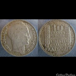 10 Francs 1933