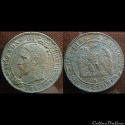 10 Centimes 1856 MA