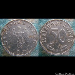 50 Reichspfennig 1944 F