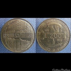 200 lire 1996