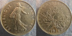 5 Francs 1978