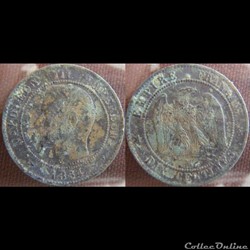 10 Centimes 1854 MA