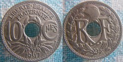 10 Centimes 1917