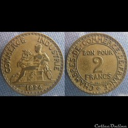 2 Francs 1924