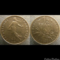 Demi Franc 1965