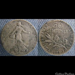 50 centimes 1899