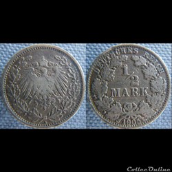 1/2 mark 1905 A