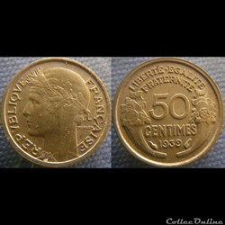 50 centimes 1939