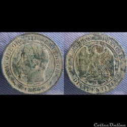 10 Centimes 1854 MA
