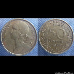 50 centimes 1963