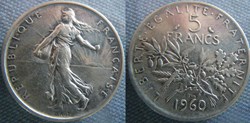 5 Francs 1960