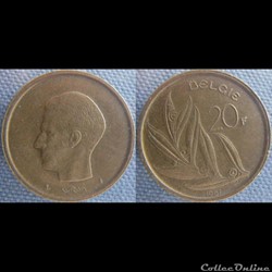 20 Francs 1981 fl