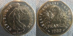 2 Francs 1982