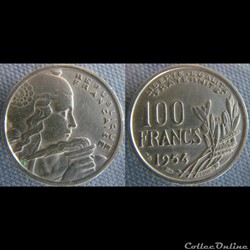 100 Francs 1954 B