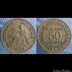 50 centimes 1928