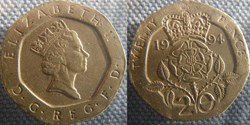 20 Pence 1994